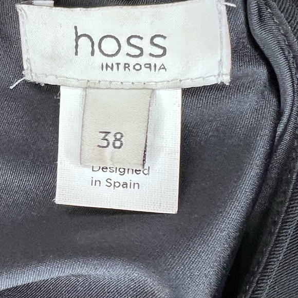 Hoss Intropia Black Long Sleeve Crystal Embellished Mini Dress - Picture 3 of 5